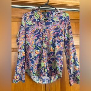 Women’s Lauren of Ralph Lauren Long Sleeve Button Down Shirt